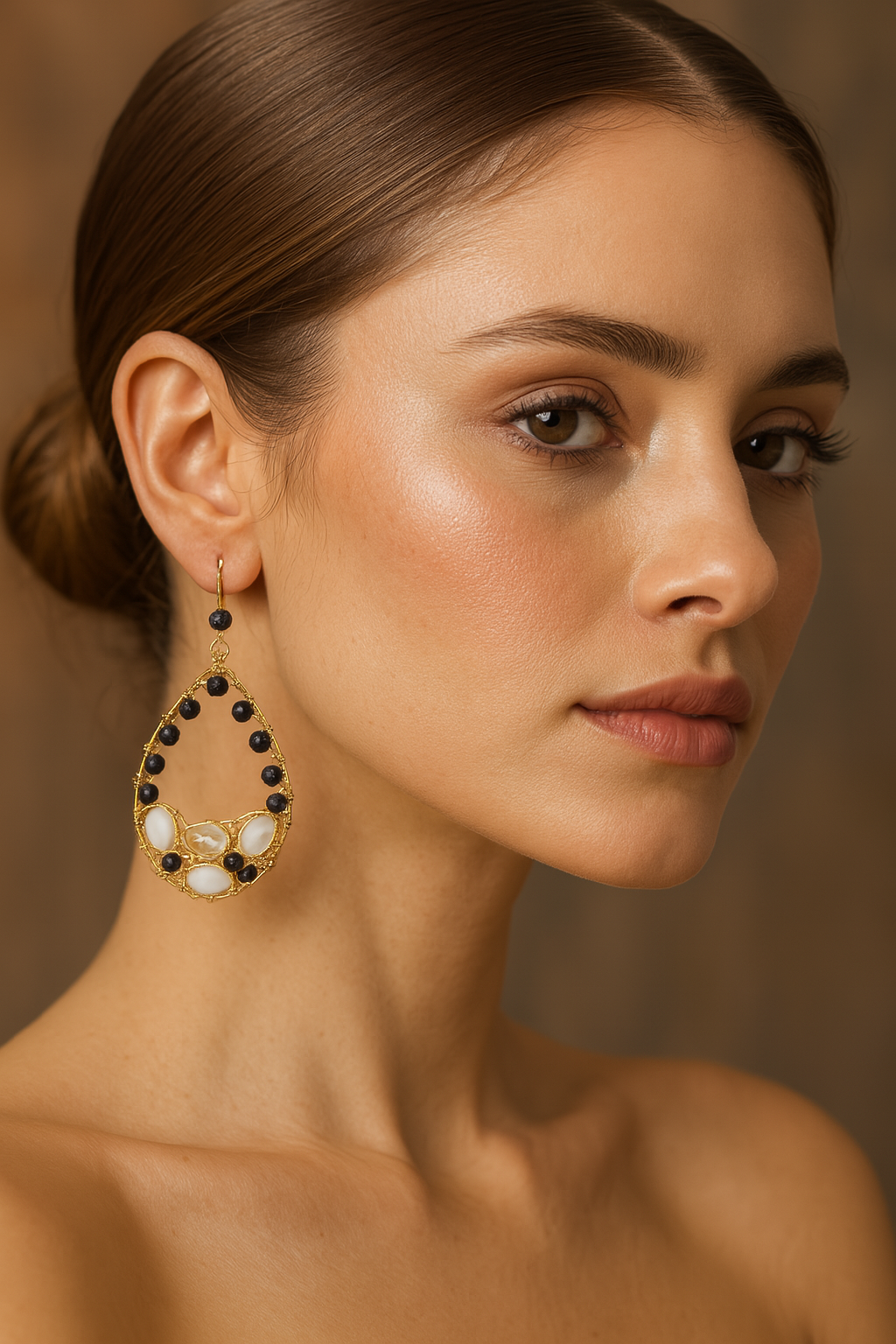 Aretes Lágrima de Luna